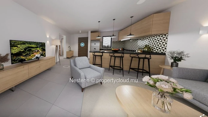 Beautiful 2-bed penthouse of 133m² 