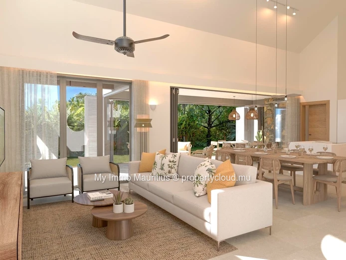 Villa Meréa – Dernières villas 2 chambres avec beach club à Pointe d’Esny Le Village