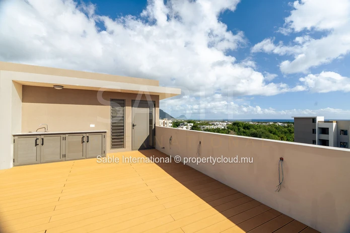 Appartement 3 chambres avec piscine à vendre à Flic en Flac
