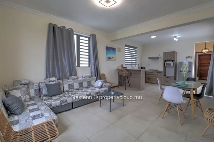 2-bedroom apartment in Mont Choisy, near the beach