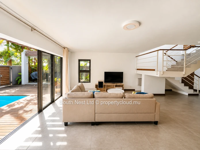 Villa contemporaine de 3 chambres en suite avec piscine privée dans une résidence sécurisée