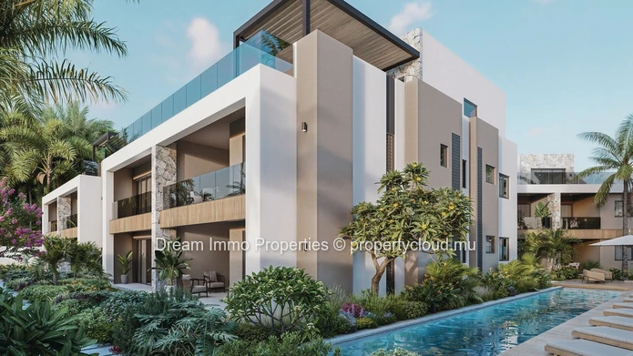 Superbe Residence Offrant Des Unites Vue Mer Avec Acces A La Plage De Tamarin - Ile Maurice