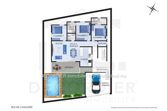 Maison moderne proche de la plage