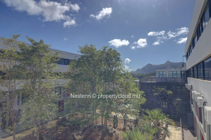 Modern office in Ebène with mountain view, air conditioning, private lift, alarm system, and free access to meeting r...