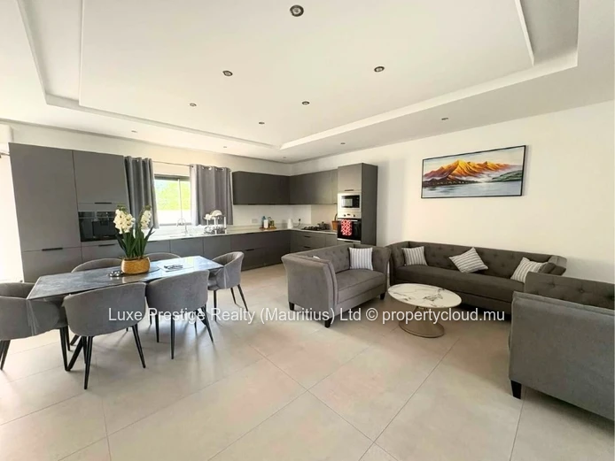 Brand-New Solar-Powered 3-Bedroom Ensuite House with Private Pool for Rent in Grand Baie | Rs 120,000 per Month