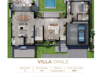 Villa de 4 Chambres