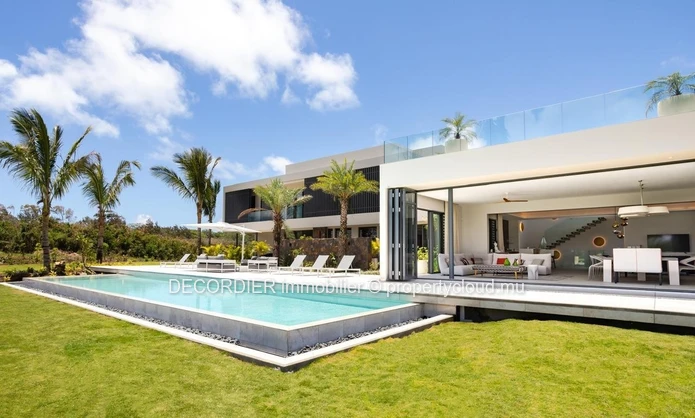 A luxury villa