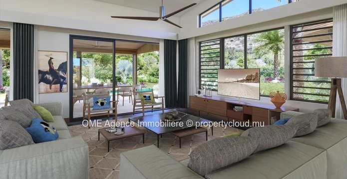 TAMARIN - Exceptional villa in a private estate at the foot of the mountain - 4 bedrooms