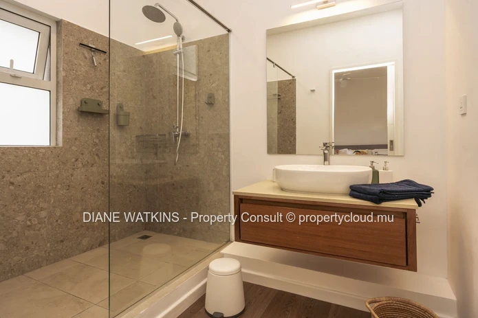 Coastal Comfort in Rivière Noire – Furnished Duplex with Jacuzzi for Sale