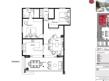 Appartement de 2 Chambres