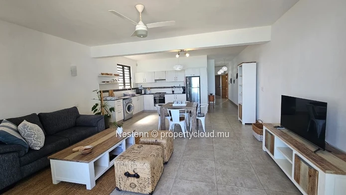 Beachfront apartment with 2 bedrooms