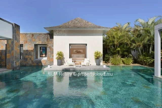 For Sale: Contemporary 4-Bedroom En-Suite Villa with Heated Swimming Pool, Grand Baie, Mauritius