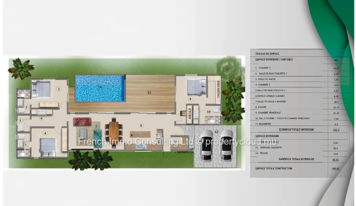 Projet de 8 villas en VEFA a calodyne