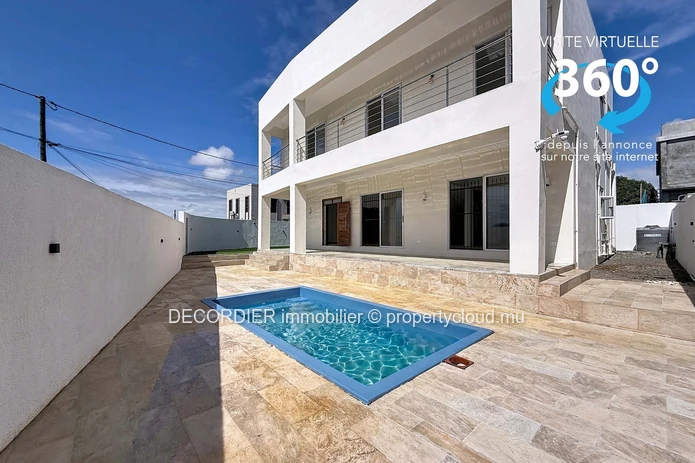 À vendre – Maison neuve à Chemin Vingt Pieds, Grand Baie
