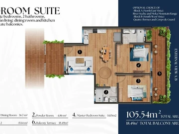 2 Bedroom Apartment