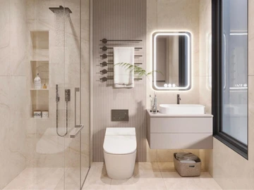 Appartement de 3 Chambres