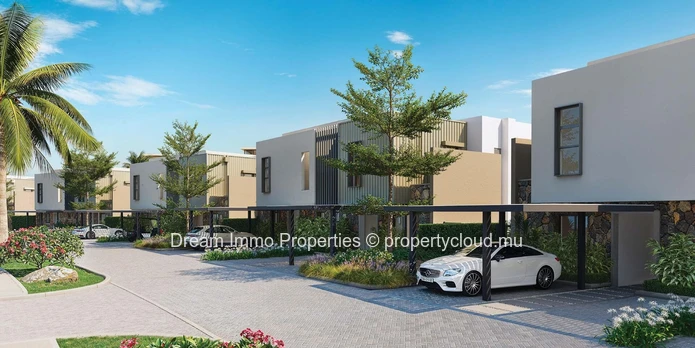 Belles Villas Modernes 3 Chambres Dans Une Residence Accès Plage, Golf & Hôtel – Ile Maurice