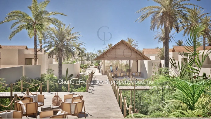 Contemporary 2-bedroom villa with private pool in Pointe d'Esny