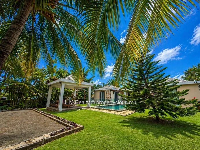 High-End Tropical Villa with Private Pool for Rent in Cap Malheureux, Mauritius