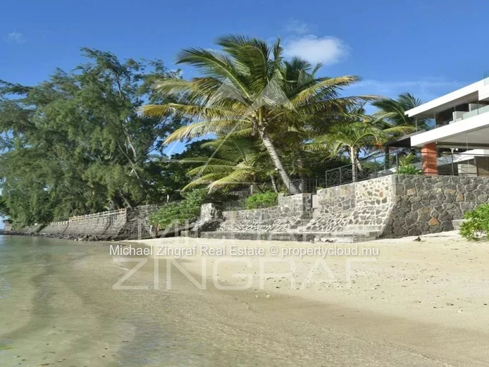 Élégant appartement 2 chambres en bord de mer à Pereybere