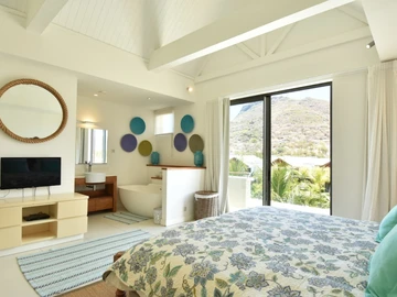 Summit Escape: Penthouse for Rent with Majestic La Tourelle Views and Private Pool