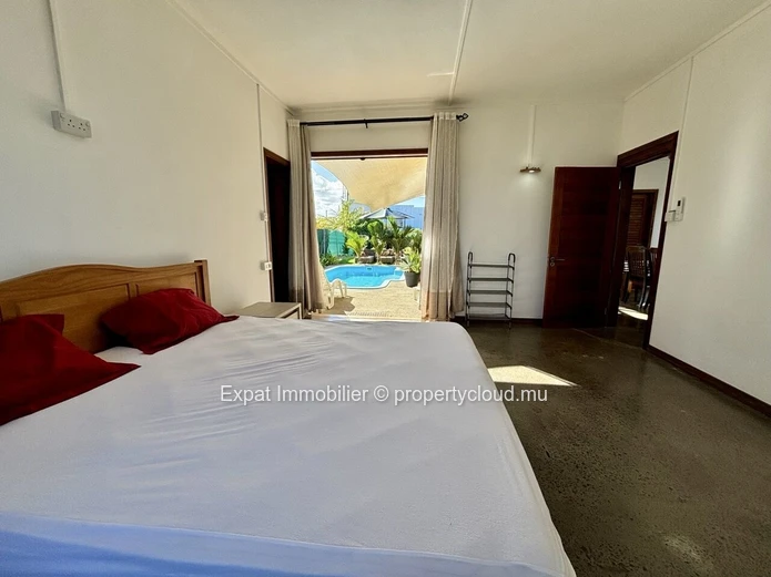 One-Storey Villa With 2 Bedrooms, Tropical Terrace And Swimming Pool – Grand Gaube