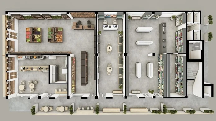 Quartier Chic – Commerce U4 à vendre à Flic-en-Flac