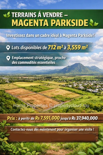 Terrains À Vendre – Magenta Parkside