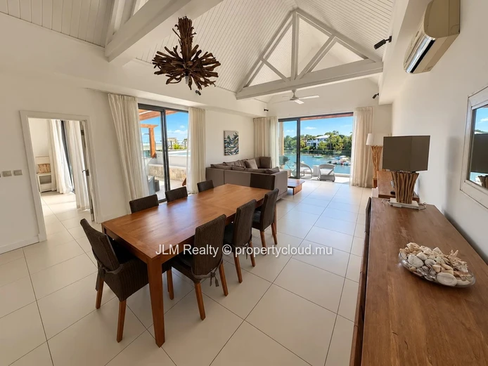 Superb penthouse with marina access for sale in Black River, Mauritius