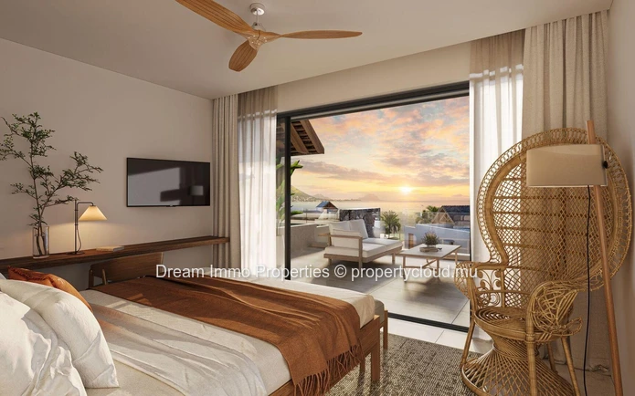 Sublime Penthouse Vue Mer Avec Acces Plage & Hotel 5* – Ile Maurice