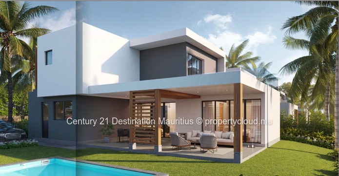 Duplex moderne avec piscine privée