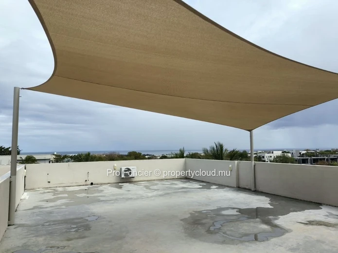 Appartement à louer à Flic-en-Flac – Rooftop avec vue sur mer