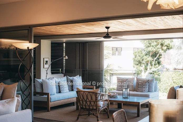 Luxury Beachfront Penthouse for Rent – West Coast, Mauritius