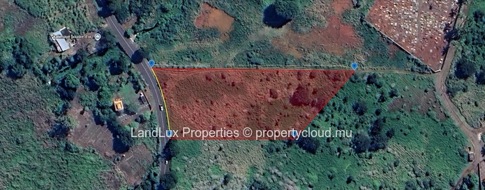 For Sale: Prime Agricultural Land of 2.18A in Ile D'Ambre Poudre D'Or