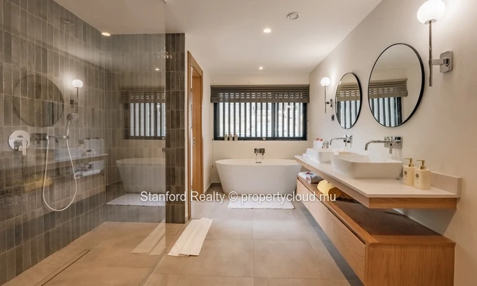 Villa de luxe avec vue sur la mer à vendre - 4 chambres, Tamarin, ouest de l’île Maurice