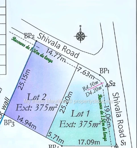 Buildable Land in Réunion Maurel, Petit Raffray