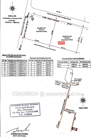 Residential Land For Sale At Mission Cross Road 