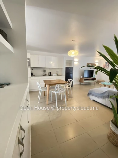 À vendre : Appartement R+2 - meublé, climatisé, cuisine équipée, dressing, terrasse 30m². Piscine commune, jardin, pa...