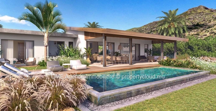 TAMARIN - Exceptional villa in a private estate at the foot of the mountain - 4 bedrooms