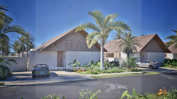 Contemporary 2-bedroom villa with private pool in Pointe d'Esny