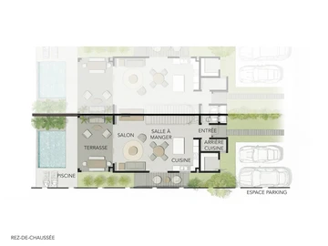 Appartement de 3 Chambres