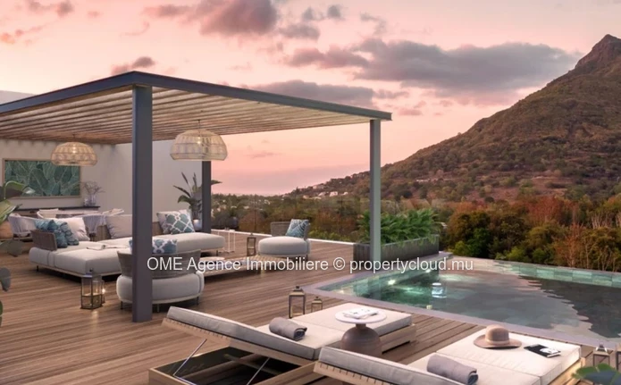 215 square meter apartment - 3 bedrooms - Tamarin.