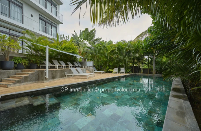 Appartement 3 chambres avec jardin à vendre à Pointe aux Canonniers