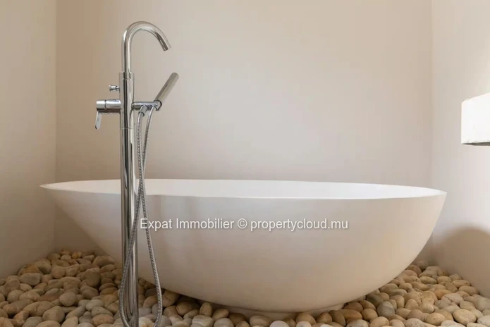 Pleasant 3-Bedroom Villa with Private Pool & Kiosk – For Rent in Grand Baie