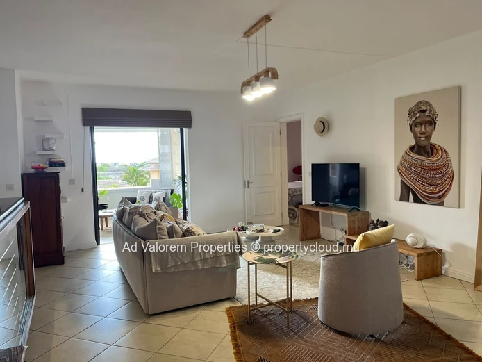 3-Bedroom Apartment for Rent in Rivière Noire with Pool