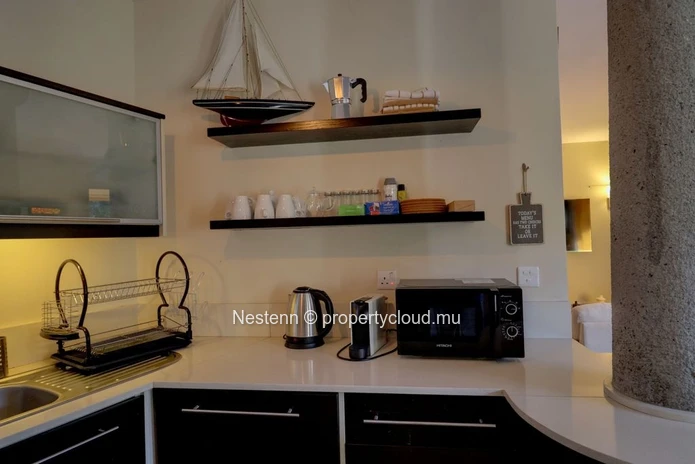 Duplex contemporain 2 chambres dans une résidence sécurisée au bord du lac