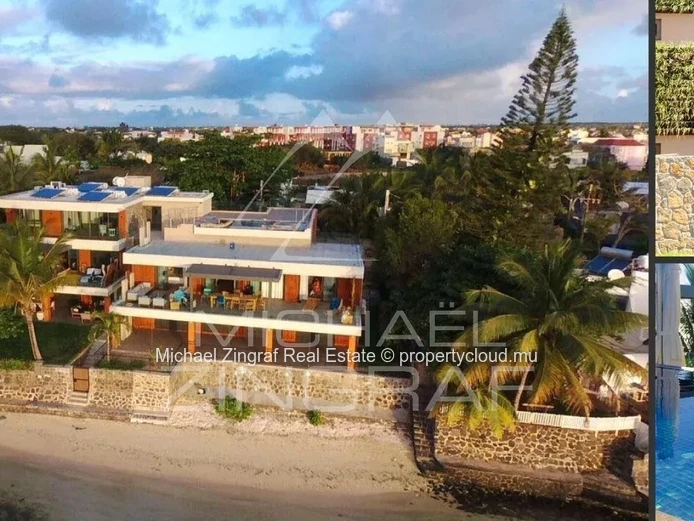 Élégant appartement 2 chambres en bord de mer à Pereybere