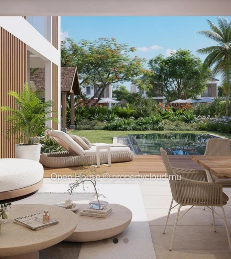 PDS villa for sale in Calodyne, 147m² living space, 267m² land, 4 bedrooms, private pool, close to shops and beach. P...