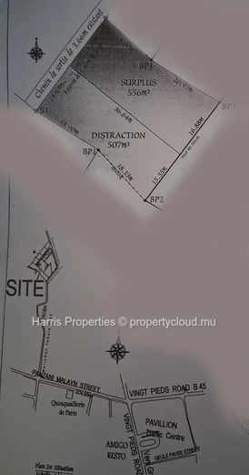 Terrain résidentiel à vendre – Cap Malheureux