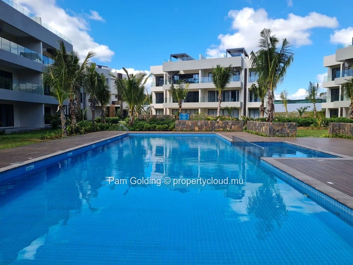 Beautifully Appointed 2-Bedroom Penthouse with Private Rooftop Pool for Sale in Pointe aux Canonniers
